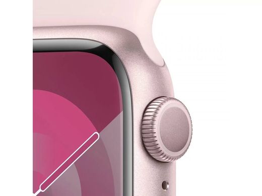 Apple Watch 9 41mm Pink  Sport Band (S/M) (MR933)