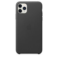 Apple iPhone 11 Pro Max Leather Case Black (MX0E2)