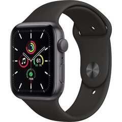 Apple Watch SE GPS 44mm Space Gray Midnight Sport Band (MKQ63)
