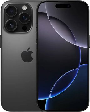 Apple iPhone 16 Pro 128GB Black Titanium ()