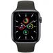 Apple Watch SE GPS 44mm Space Gray Midnight Sport Band (MKQ63)