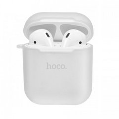 Чехол Hoco TPU "Wireless Headset" Airpods (Transparent)