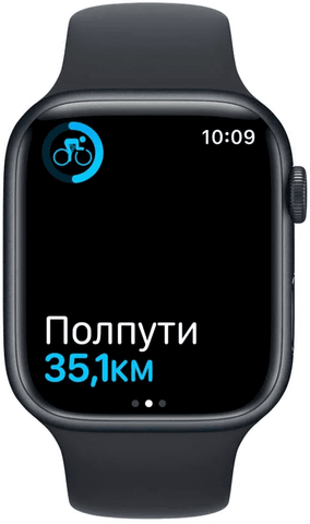 Apple Watch 7 45mm Midnight With Sport Band(MKN53) | СВАЙП