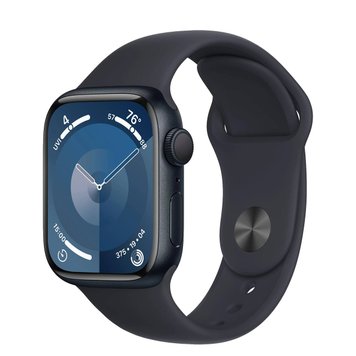 Apple Watch 9 41mm Midnight Sport Band (S/M) (MR8W3)