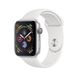 Apple Watch Series 4 GPS 40mm Silver Aluminum Case with White Sport Band (MU642)