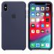 Чохол Silicone Case для iPhone XS Max (Midnight Blue)