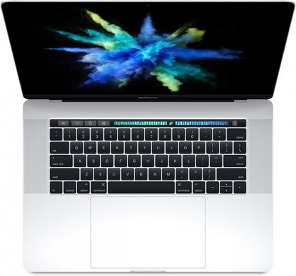Apple MacBook Pro 15 with Touch Bar and Touch ID Silver (MPTU2) 2017, Silver, 256 ГБ, Новий
