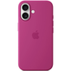 Apple Silicone Case iPhone 16 (Fuchsia) HQ