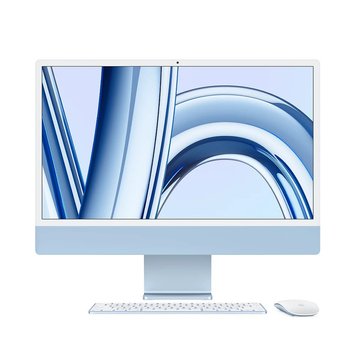 iMac 24 with Retina 4.5K, Apple M3, 256GB, 8 CPU / 10 GPU, 8GB RAM, Blue (MQRQ3) (2023)