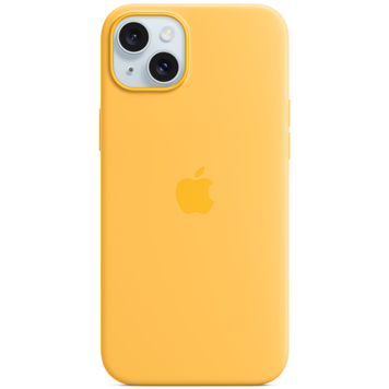 Apple Silicone Case iPhone 15 (Sunshine) HQ