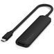 Адаптер Satechi 4-in-1 USB-C Slim Multiport Adapter 4K Black (ST-P4SK)
