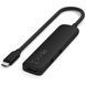 Адаптер Satechi 4-in-1 USB-C Slim Multiport Adapter 4K Black (ST-P4SK)