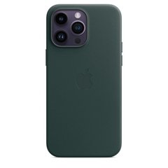 Apple iPhone 14 Pro Leather Case with MagSafe - Forest Green (MPPH3)