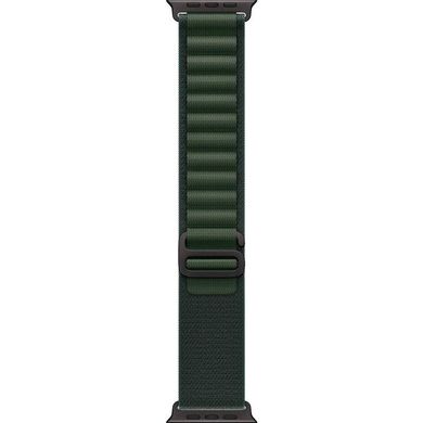 Apple Watch Ultra 2 49mm Natural Titanium Case with Dark Green Alpine Loop (Large) 2024