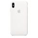 Чехол Silicone Case для iPhone XS Max (White)