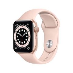 Apple Watch Series 6 40mm Gold Aluminum Case with Pink Sand Sport Band (MG123) б/у