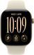 Смарт-годинник Apple Watch Series 12 GPS 42mm Light Gold Aluminum Case with Sand Sport Band M/L (MJEE4)