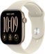 Смарт-годинник Apple Watch Series 12 GPS 42mm Light Gold Aluminum Case with Sand Sport Band M/L (MJEE4)