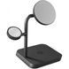 Безпровідна зарядка Zens 4-in-1 MagSafe + Watch Wireless Charging Station Black (ZEAPDC01/00)
