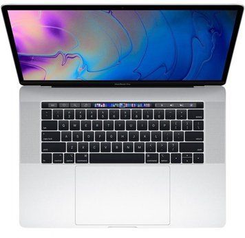 Apple MacBook Pro 15 with Touch Bar and Touch ID Silver (MR972) 2018, Silver, Новий, 512 ГБ
