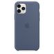 Чехол Silicone Case для iPhone 11 Pro Max (Alaskan Blue)