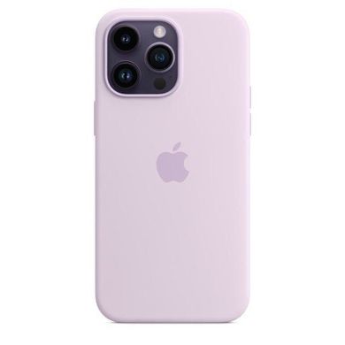 Apple iPhone 14 Pro Max Silicone Case with MagSafe - Lilac (MPTW3)