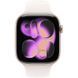 Apple Watch Series 11 GPS, 42mm Rose Gold Aluminum Case with Light Blush Sport Band (S/M) (MEU04)