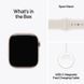 Apple Watch Series 11 GPS, 42mm Rose Gold Aluminum Case with Light Blush Sport Band (S/M) (MEU04)