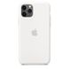 Чехол Silicone Case для iPhone 11 Pro Max (White)