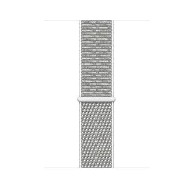 Apple Watch Series 4 GPS 44mm Silver Aluminum Case with Seashell Sport Loop (MU6C2)