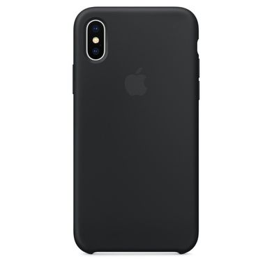 iPhone X Silicone Case Black (MQT12)