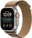 Смарт-годинник Apple Watch Ultra 4 Natural Titanium Case with Desert Alpine Loop - Medium (MJAF4)