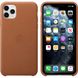 Apple iPhone 11 Pro Leather Case Saddle Brown (MWYD2)