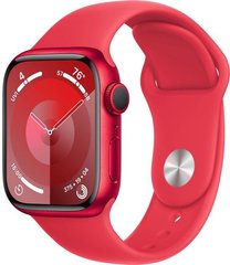 Apple Watch Series 9 45mm (PRODUCT)RED Aluminum Case with Red Sport Band