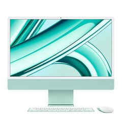 Apple iMac 24 with Retina 4.5K, Apple M3, 512GB, 8 CPU / 10 GPU, 8GB RAM, Green (MQRP3) (2023)