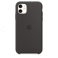 Чeхол для iPhone 11 Apple Silicone Case ( Black ) MWVU2