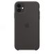 Чохол для iPhone 11 Apple Silicone Case ( Black ) MWVU2
