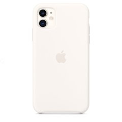 Чохол для iPhone 11 Apple Silicone Case ( White ) MWVX2