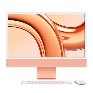 Apple iMac 24 with Retina 4.5K, Apple M3, 512GB, 8 CPU / 10 GPU, 8GB RAM, Orange (Z19S) (2023)