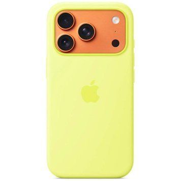 Apple Silicone Case iPhone 17 Pro (Neon Yellow) HQ