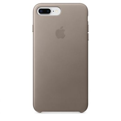 Чехол iPhone 8 Plus / 7 Plus Leather Case (Taupe)