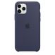 Чехол Silicone Case для iPhone 11 Pro Max (Midnight Blue)