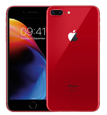 Apple iPhone 8 Plus 256GB (RED), Red, (Product) RED, 1, iPhone 8 Plus