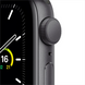 Б/У Apple Watch Series SE GPS 44mm Space Gray Aluminium with Black Sport Band (MYDT2)