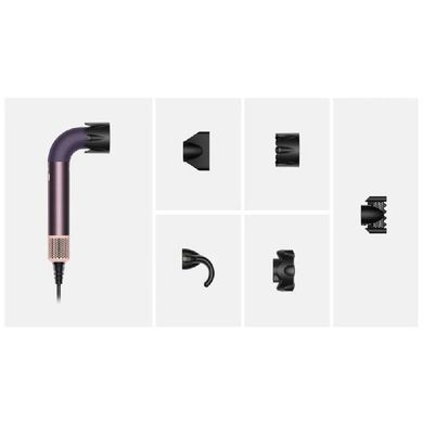 Фен Dyson HD18 Supersonic Professional Hair Dryer Curly+Coily Jasper Plum (123486-01)