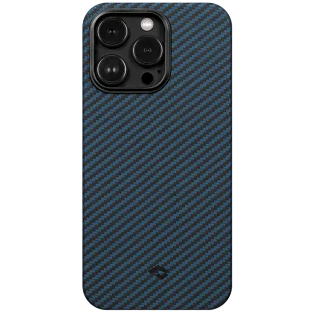 Чохол Pitaka for iPhone 14 Pro Max - MagEZ Case 2 Twill Black/Blue