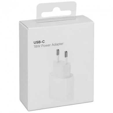 Apple 18W USB-C Power Adapter (MU7V2, MU7T2)