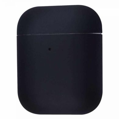 Чехол Silicone Case Slim for AirPods 2 (Black)