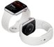 Apple Watch Series 5 GPS 44mm Silver Aluminum Case with White Sport Band (MWVD2)
