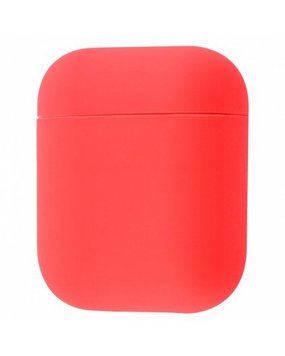 Чехол Silicone Case Slim for AirPods 2 (Red)